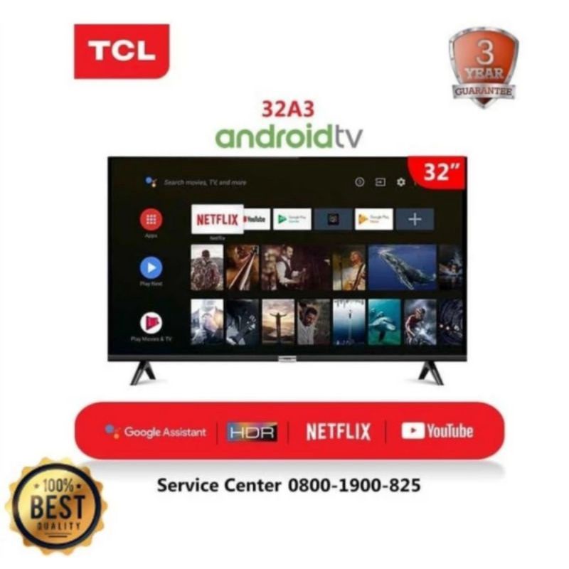 TV TCL 32 INCH ANDROID SMART TV