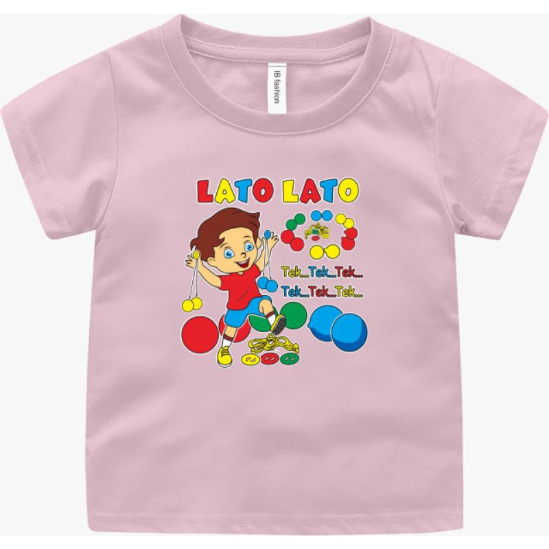 ((IB))KAOS ANAK2 UNISEX/LATO LATO DIGITAL SABLON