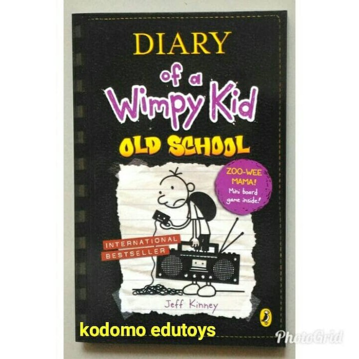 

Terlaris ✨ -Diary of a Wimpy Kid -- Old School ( Hanya buku ) by Jeff Kinney- 2.1.23