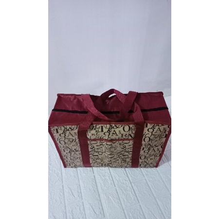 TAS LAUNDRY TANGGUNG LEBAR  48CMX34CMX20CM DAN KECIL LEBAR 38X25X17CM