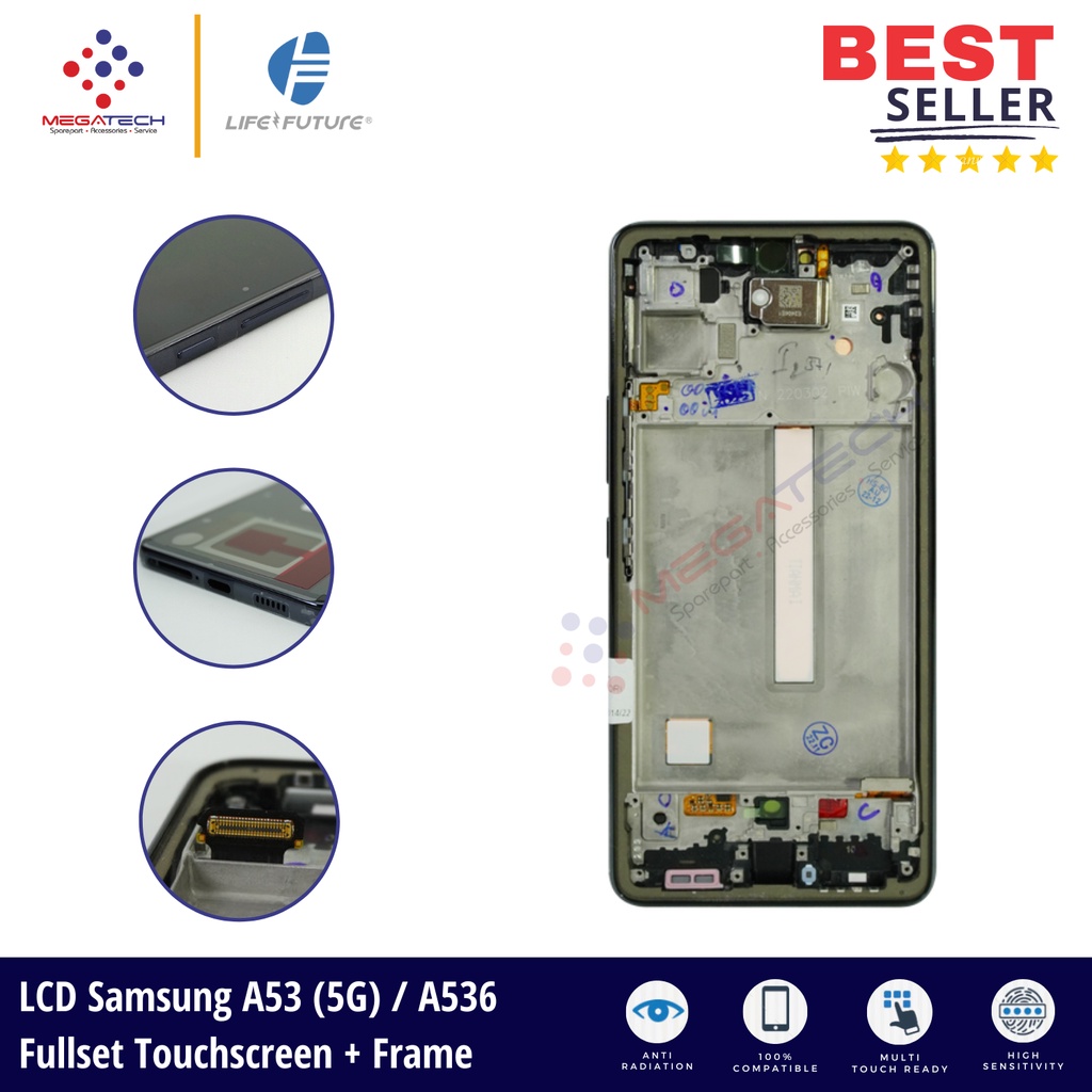 LCD Samsung A53 (5G) / A536 Include Frame Fullset Touchscreen