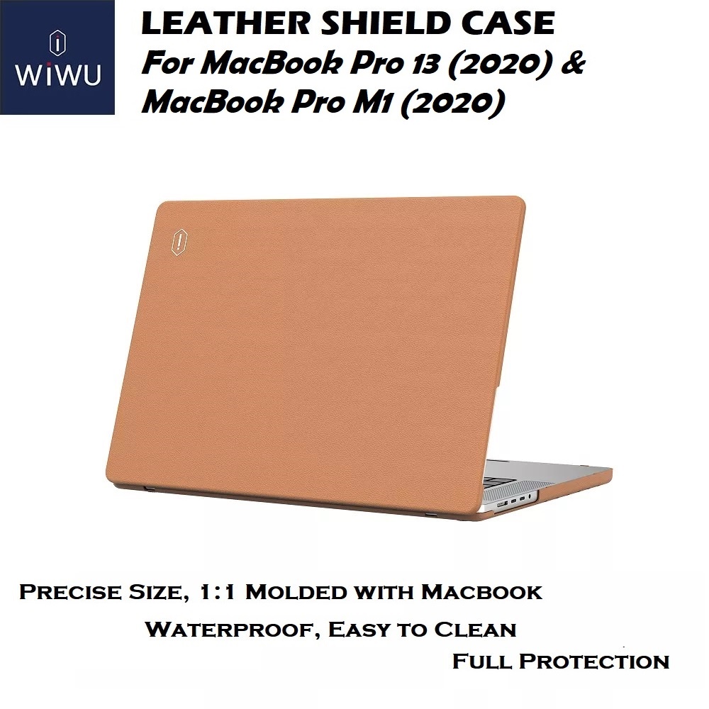 AKN88 - WIWU Leather Shield Case for Macbook Pro 13 (2020) and Pro M1 (2020)