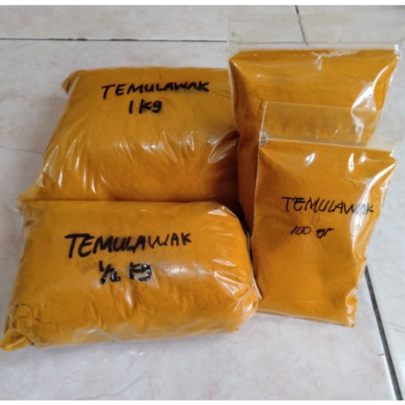 

Cahayadstore Temulawak Bubuk 500 Gram / Serbuk Temulawak Murni