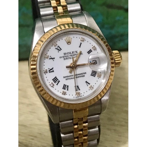 Jam tangan Rolex Wanita original Jam Tangan Rolex preloved authentic Jam wanita branded