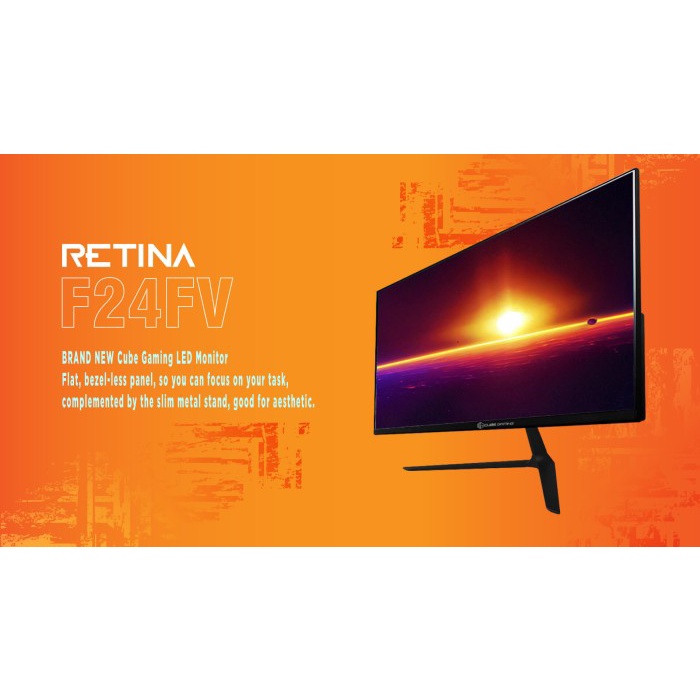 Monitor CUBE GAMING RETINA 23.8&quot; F24FV / LED 23.8&quot; / LCD 23.8&quot;