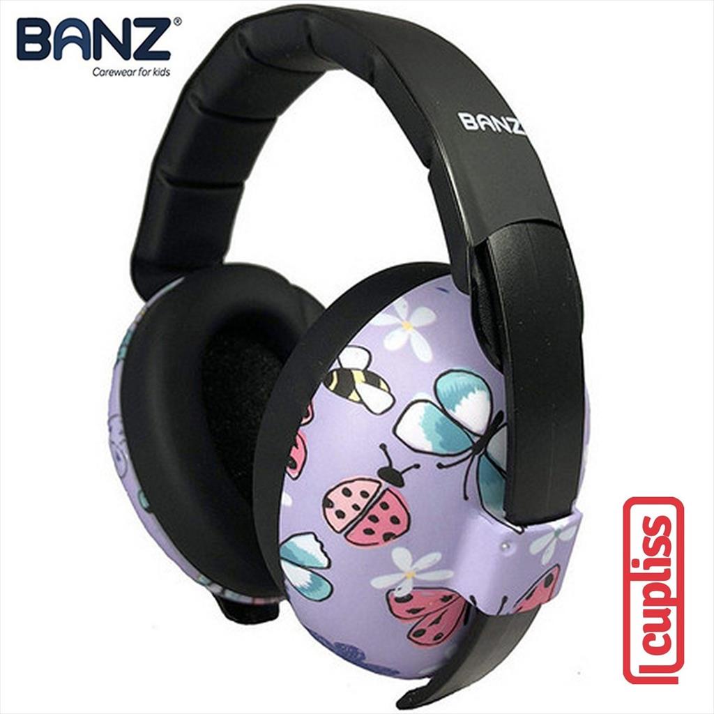 BANZ Baby Earmuffs Butterfly 0 - 2 years Penutup Telinga Bayi