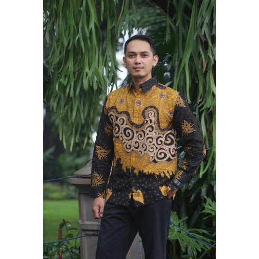 Kemeja Batik Panjang katun FURING halus