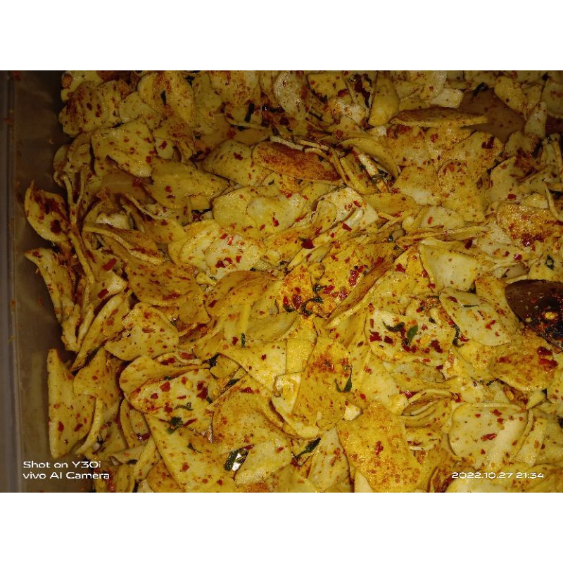 

basreng pedas daun jeruk