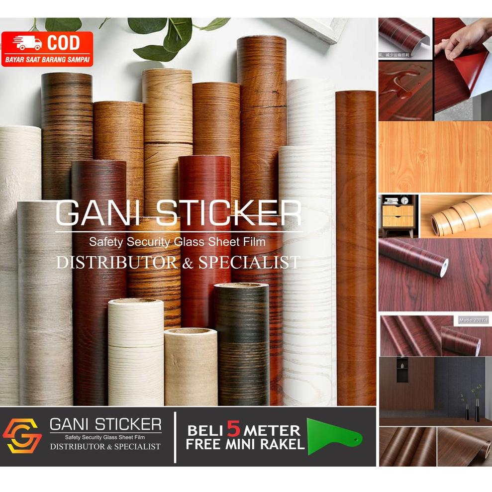 

Ready Sticker kaca/stiker kayu/stiker motif kayu/ hpl 82