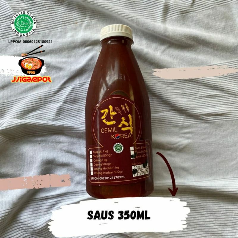 

Saus Gochujang/ Saus Toppoki Ukuran 350ml