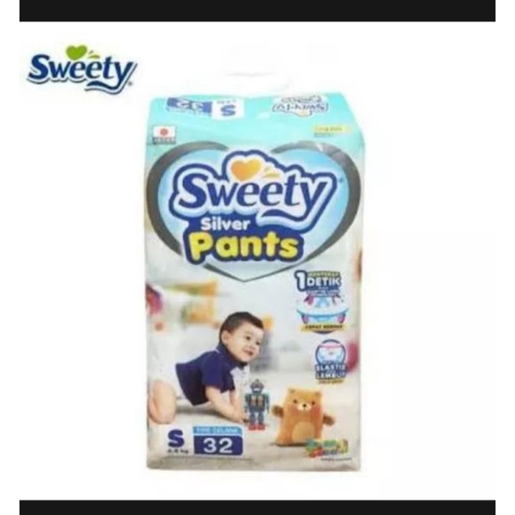 Pampers sweety silver pants s 32