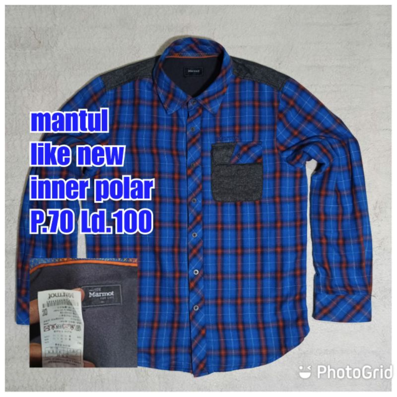 kemeja flanel marmot