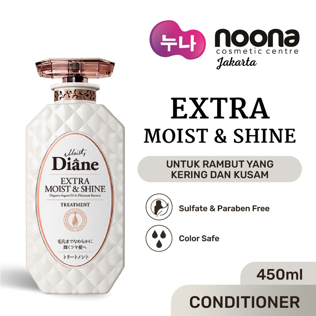 MOIST DIANE EXTRA MOIST &amp; SHINE 450ML -NJ