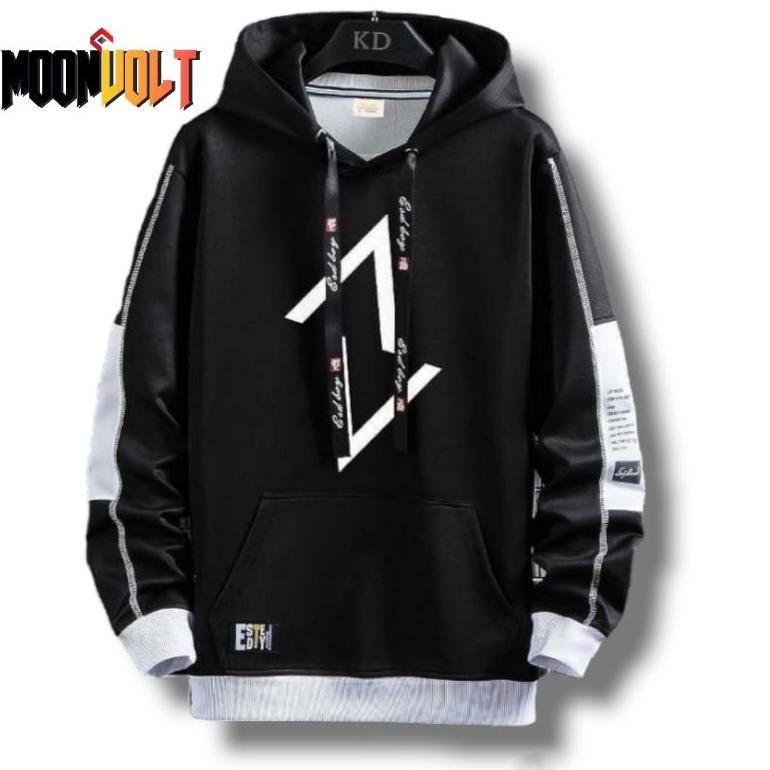 JF00Z4472 MOONVOLT - Jaket Hoodie Pria Wanita Aesthetic Distro Murah Tebal AV HOODIE Pria Murah Teba