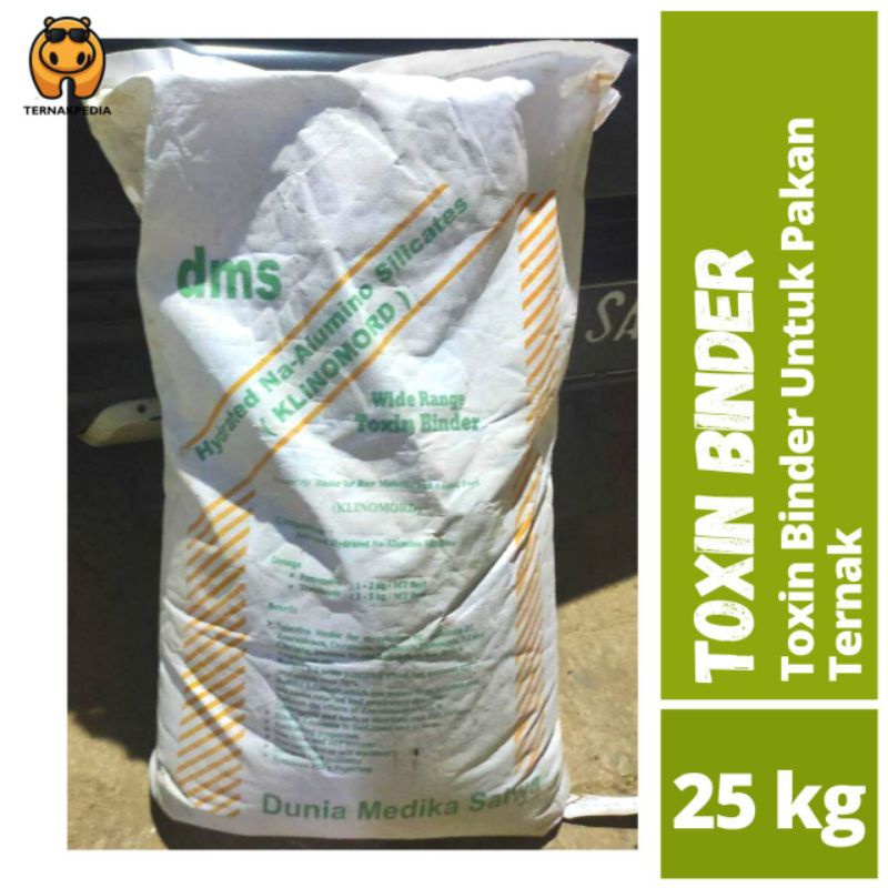 Toxin Binder Pakan Ternak Grosir 25 Kg - Toxin Binder Grosir Murah - Pakan Ternak - Toxin Binder