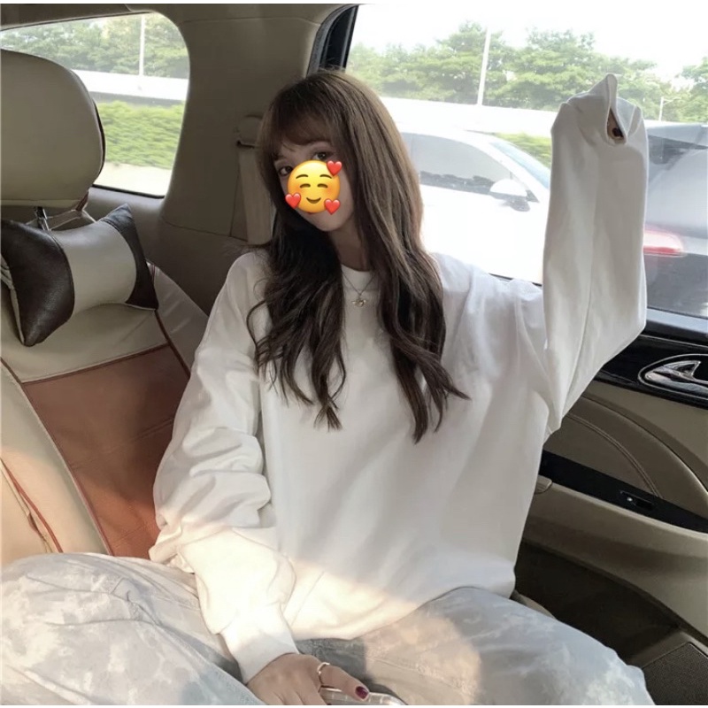 S - XXXXXL(6XL) Sweatshirts SWEATER POLOS Korean style Jaket Sweater Pria Wanita POLOS BIGSIZE Crewn