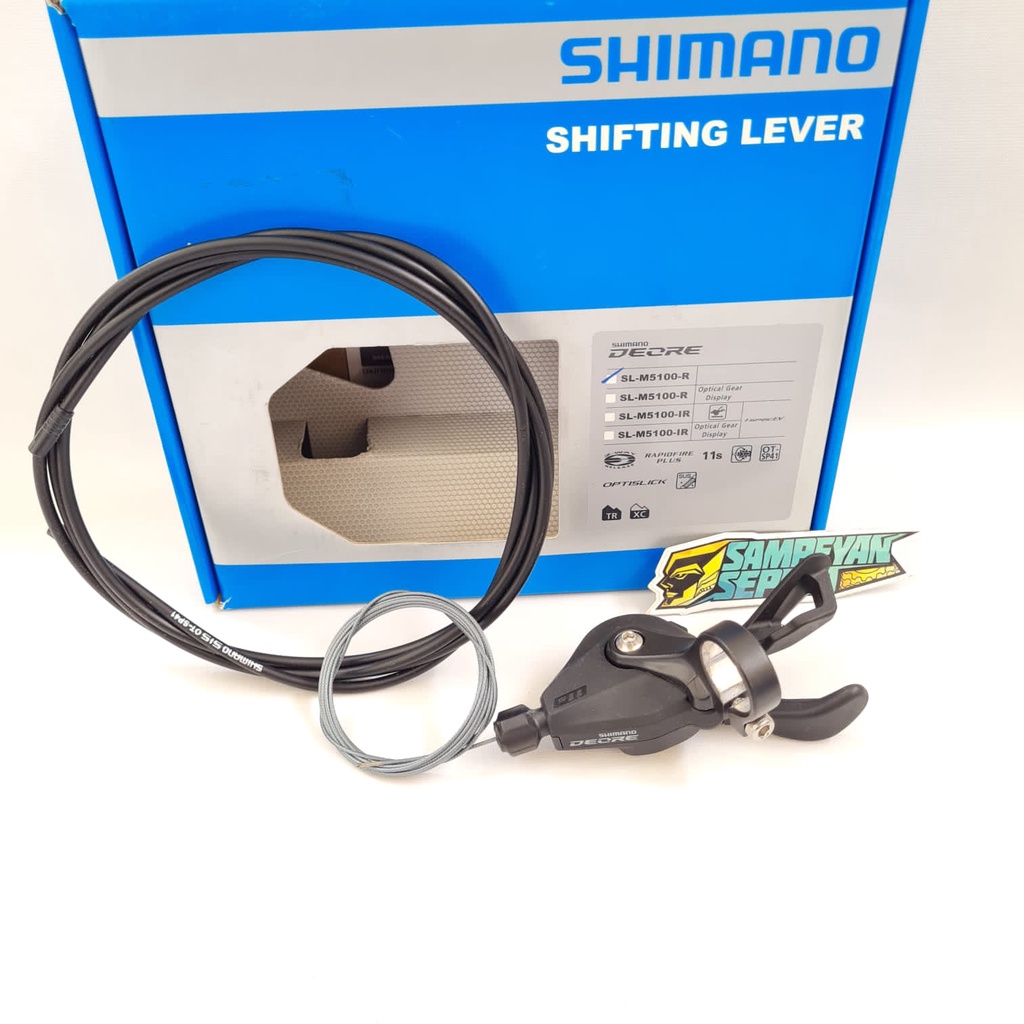 Shifter 11 Speed Shimano Deore M5100 Shifter Shimano Deore M5100 11 Speed Shifter Operan Sepeda 11 S