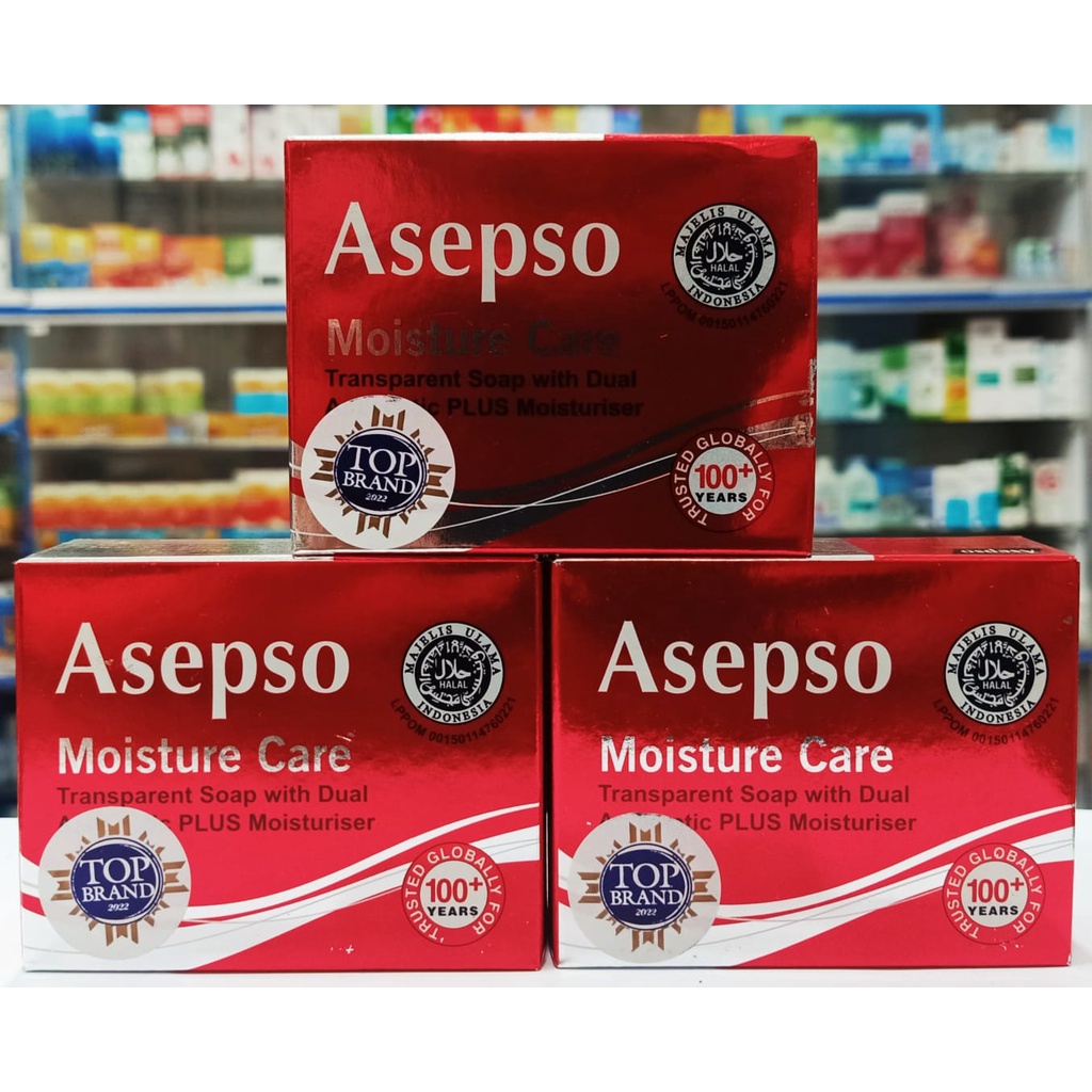 Asepso Moisture Care 80gr - Melembabkan kulit dan mengurangi biang keringat