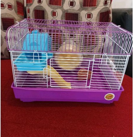 Kandang octagon hamster tingkat 2