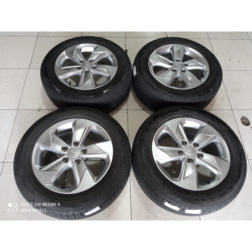 Velg Mobil Bekas Seken Ring 16 Lubang 5 STD BRV R16 Lebar 6 ET50 BAN 215 60 R16