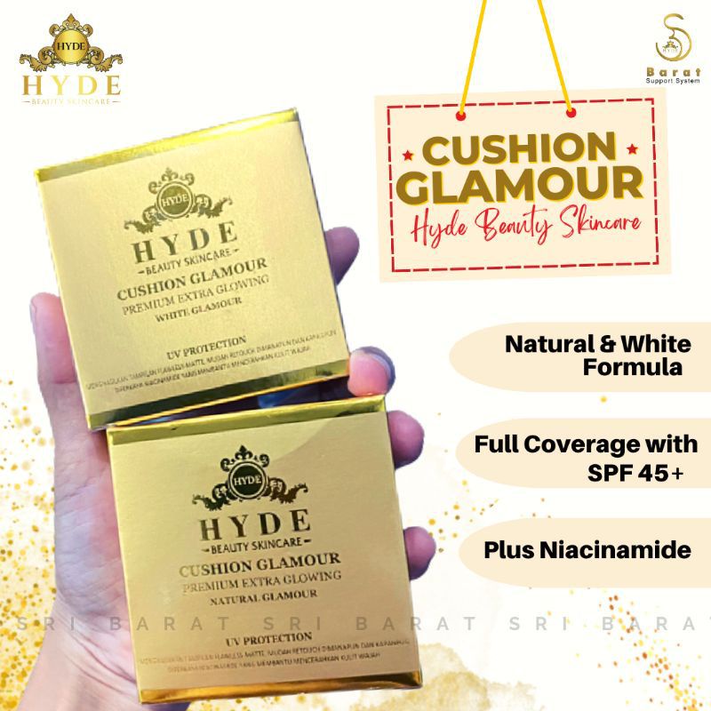 [COD] Cushion Hyde Premium Extra Glowing HYDE CUSHION GLAMOUR