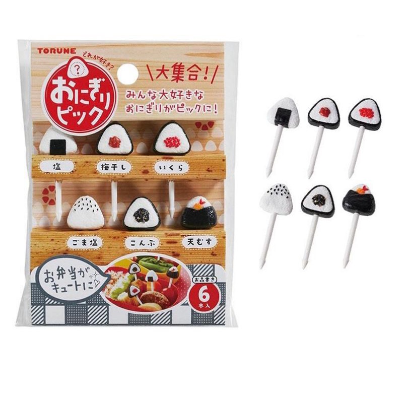 FOOD PICK BENTO MOTIF SUSHI ISI 8 PCS
