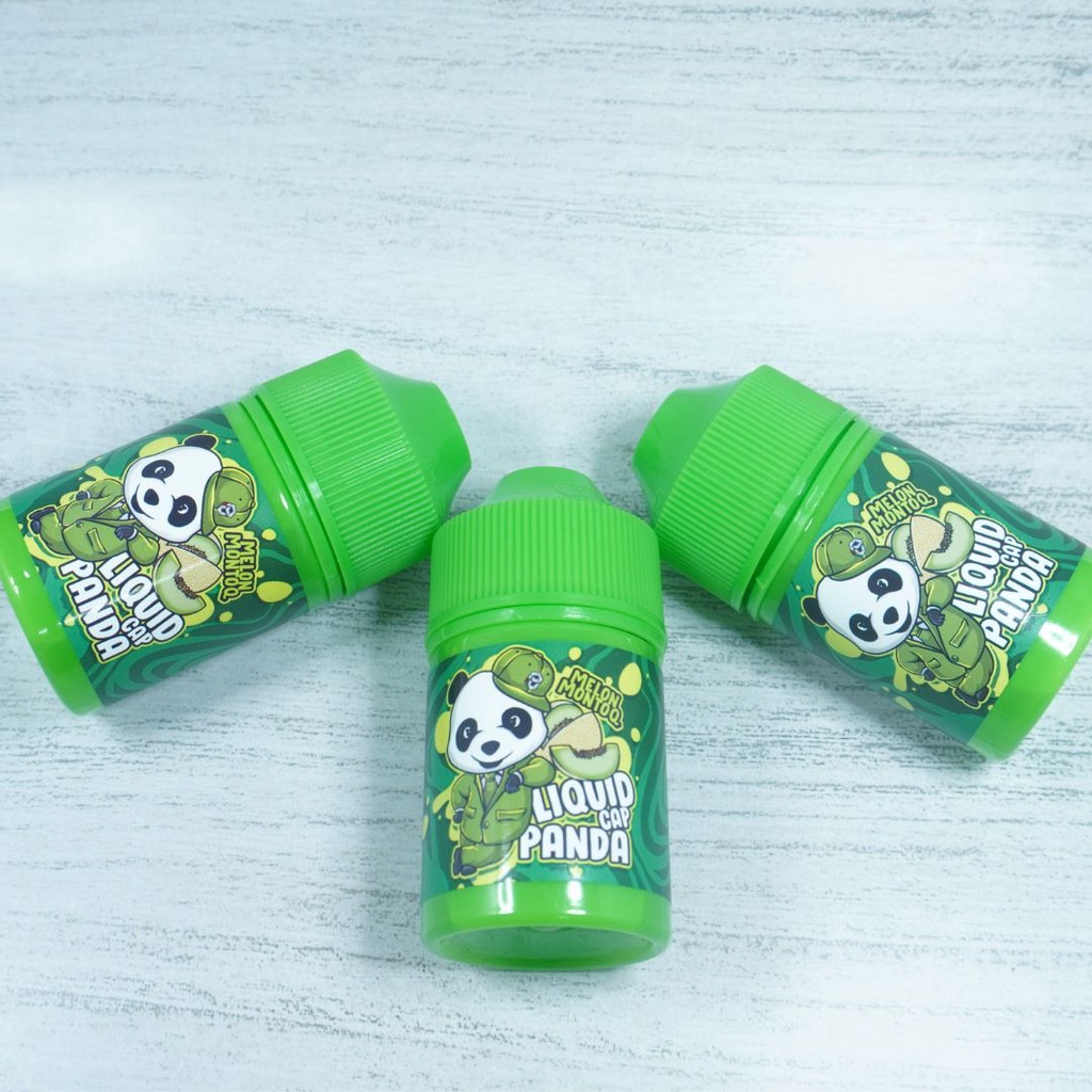 Liquid Vape Cap Panda Melon Montoq Montok 60ML Original