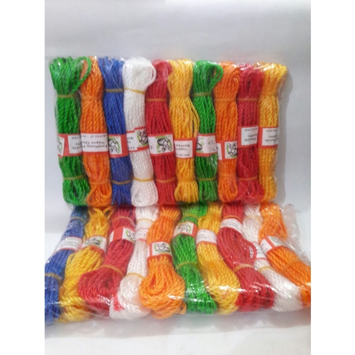 

TALI TAMBANG PLASTIK 4MM MEREK KOALA PANJANG 10 METER - 10 PCS / PACK