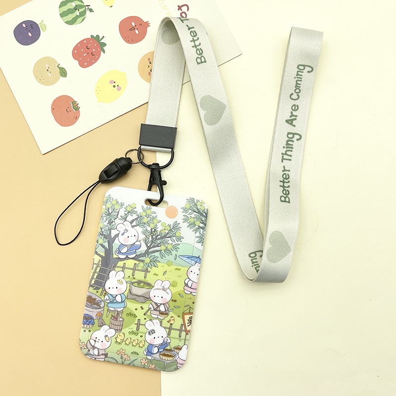 

Id Card Holder Bunny / Tali Gantungan Id Card Import Dengan Motif Lucu / Id Card Holder