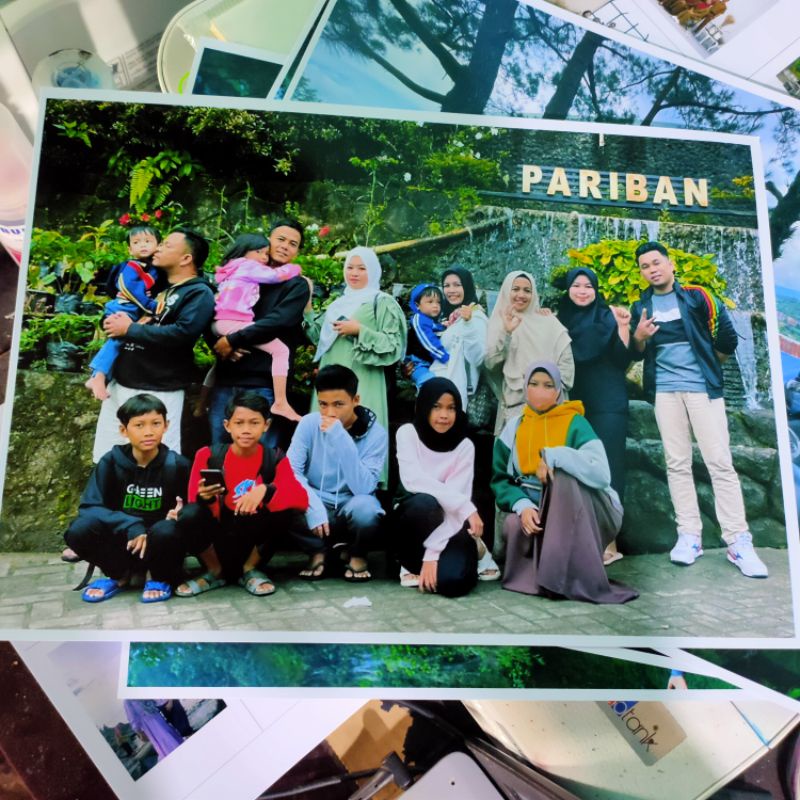 CETAK FOTO 10R / ukuran A4 Kwalitas premium