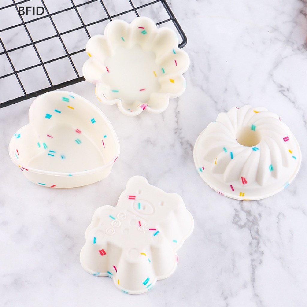 [BFID] Cetakan Kue Silikon Lucu Muffin Cupcake Dapur Baking Mold DIY Cake Tools [ID]