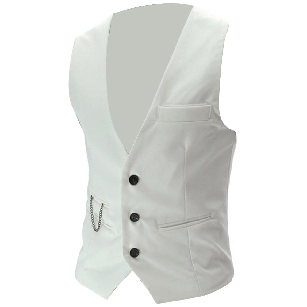 NEW VEST HIGH TWIST FULL WHITE EDITION (S,M,L,XL) KEREN PRESS BODY SLIMFIT NIKAYU