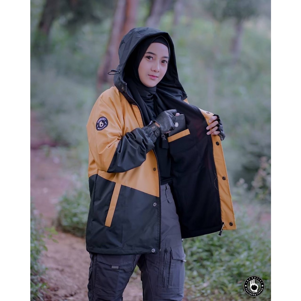 Jaket Outdoor Mountain The Bojiel Taslan Waterproof/Jaket Mountain Original Best Seller/Jaket Gunung Waterproof Anti Air