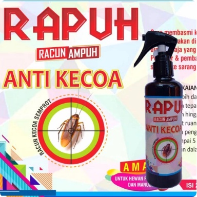 SPRAY PENGUSIR KECOA / CICAK / LABA LABA / RACUN PEMBASMI PALING AMPUH CAIR