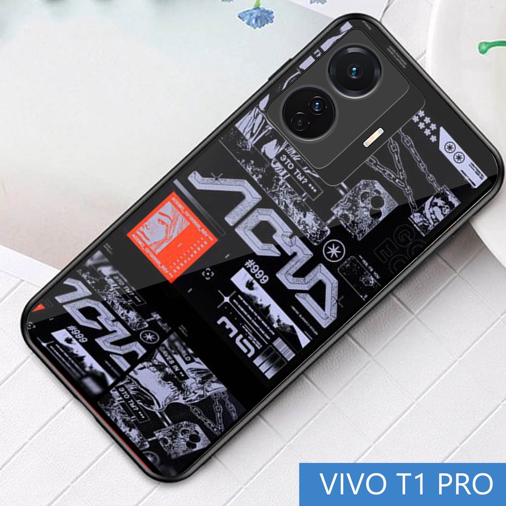 Softcase Glass [S36] VIVO T1 PRO - casing pelindung - VIVO T1 PRO - pelindung handphone - VIVO T1 PR