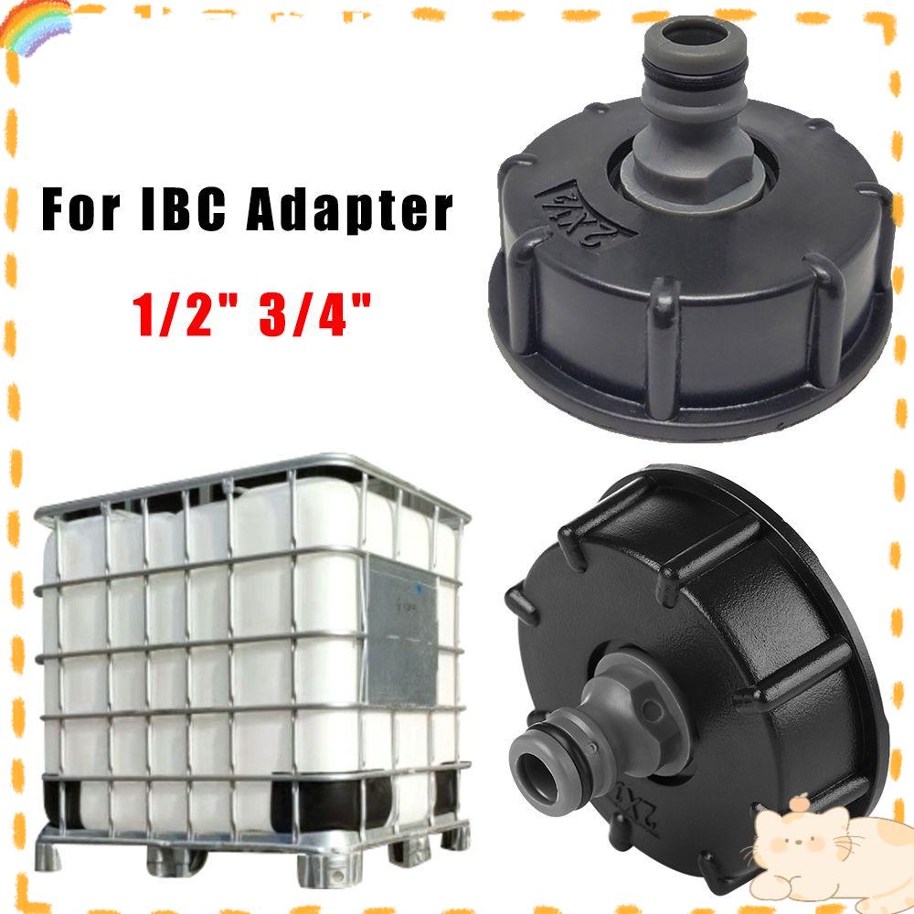 Solighter Ibc Tank Adapter Taman Keran Pipa Air Penyimpanan Tank Fitting Reducer1/2inch