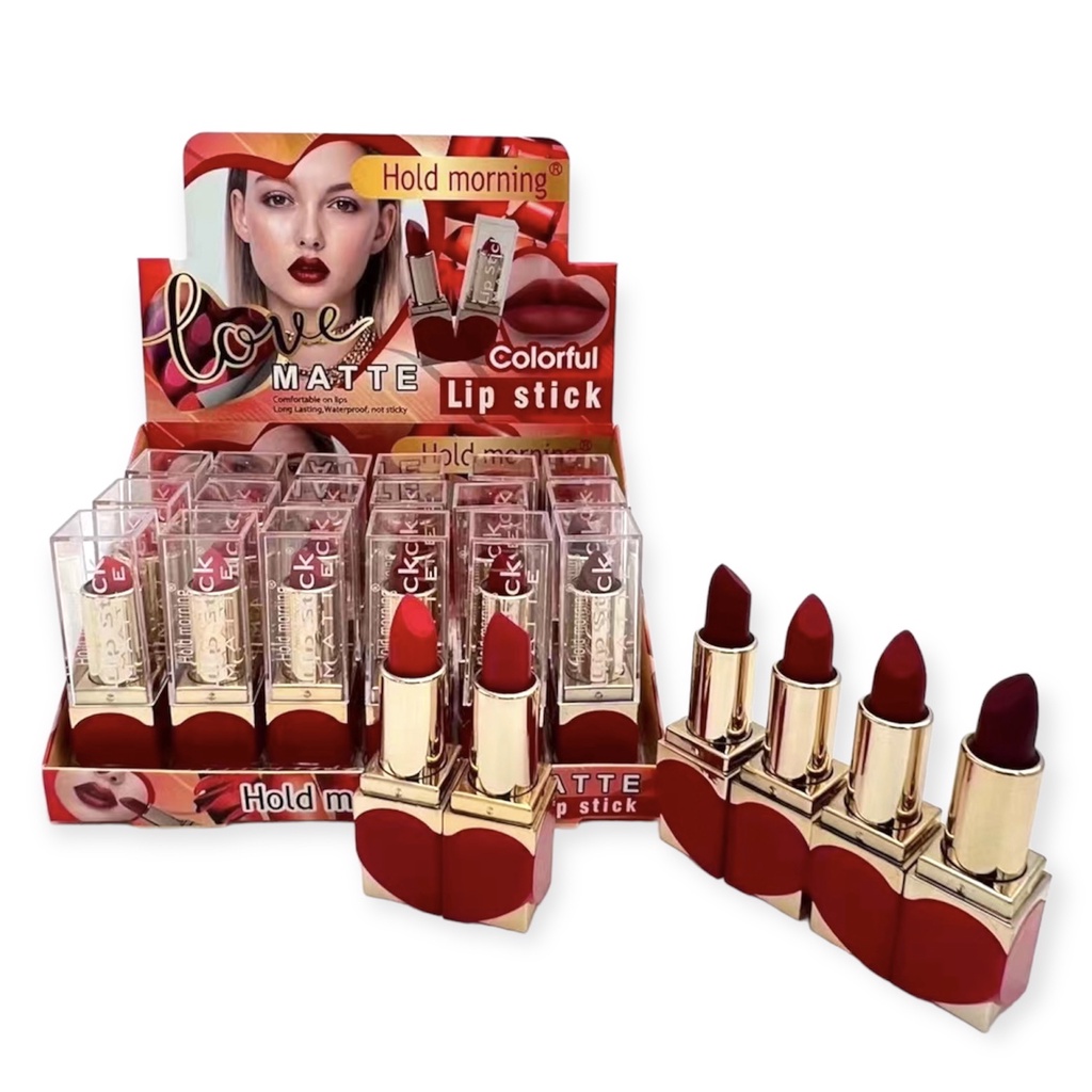 [Per Batang] Lipstick Hold Morning LOVE Matte Colorful HB5159