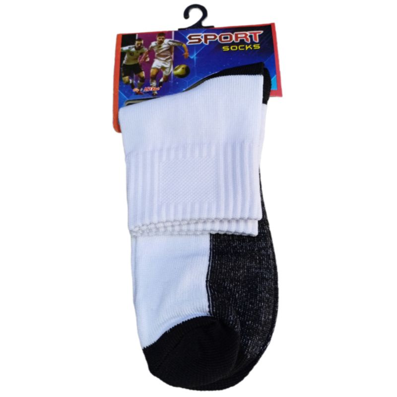 Kaos Kaki Pendek Semata Kaki Hitam/Putih Pria/Wanita