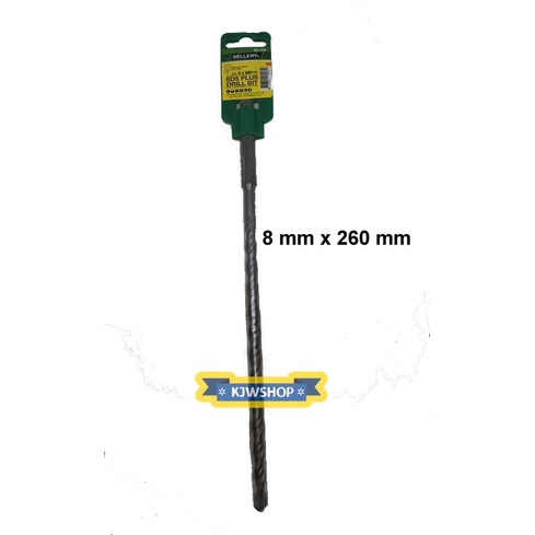 Mata Bor Beton SDS 8mm x 260mm Drill 8mm Mata Bor Beton 8mm SDS Mata Bor SDS 8 mm SDS Drill 8mm x 26