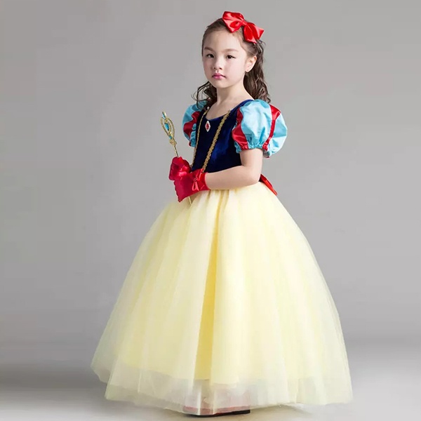 [Brandedbaby] 3-10T DRESS ANAK SNOW WHITE PREMIUM / KOSTUM PRINCESS SNOW WHITE BAJU ANAK ULANG TAHUN SNOW WHITE