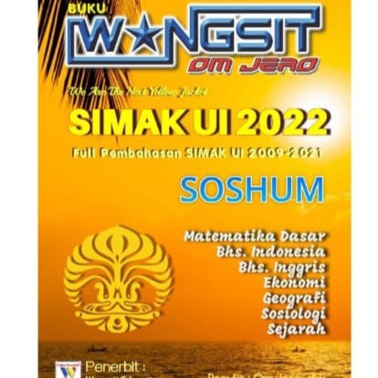Buku Wangsit SIMAK UI Soshum 2021 - Baru 2022