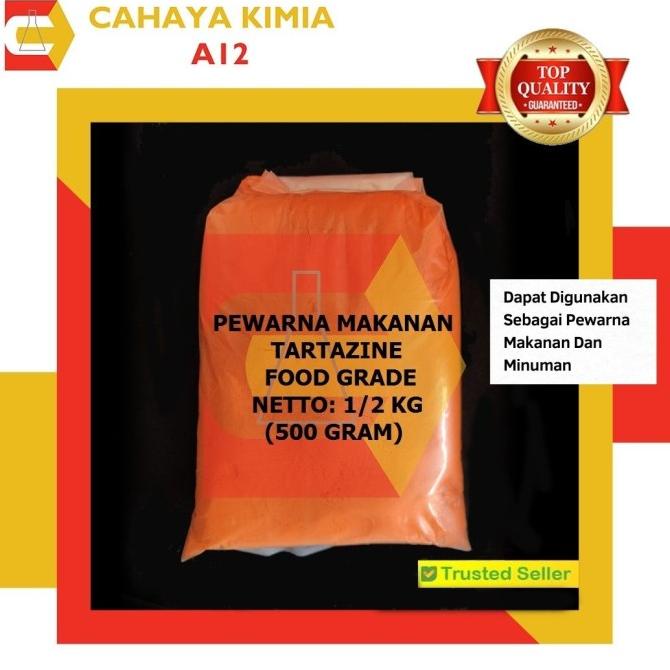 

Perwarna Makanan Tartazine - UNICOL (CI 19140) 500 gram (1/2 kg)