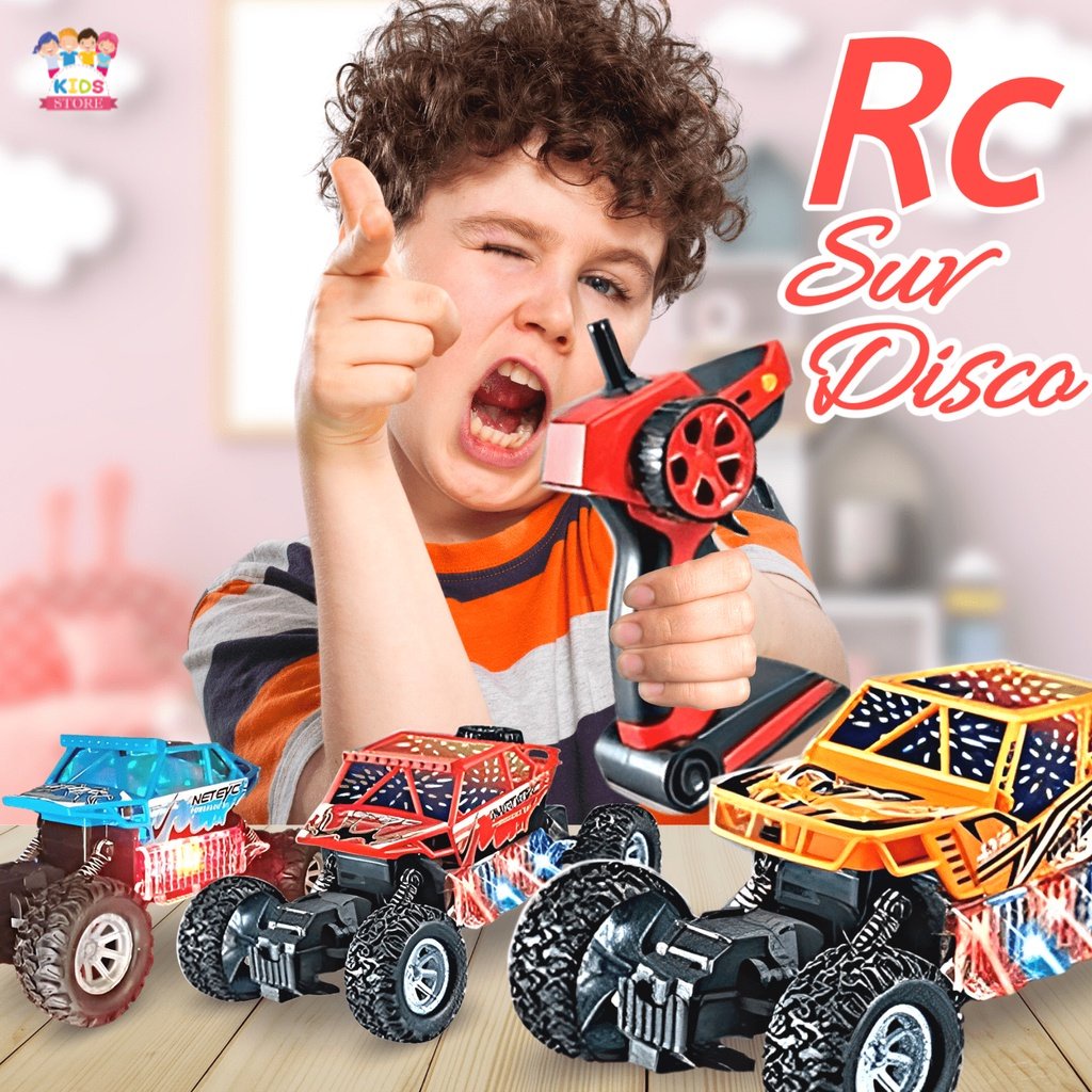 RC Rock Crawler Climbing Suv Disco | Mainan Anak Laki Laki Mobil Mobilan | Kado Ulang Tahun Anak Cowok