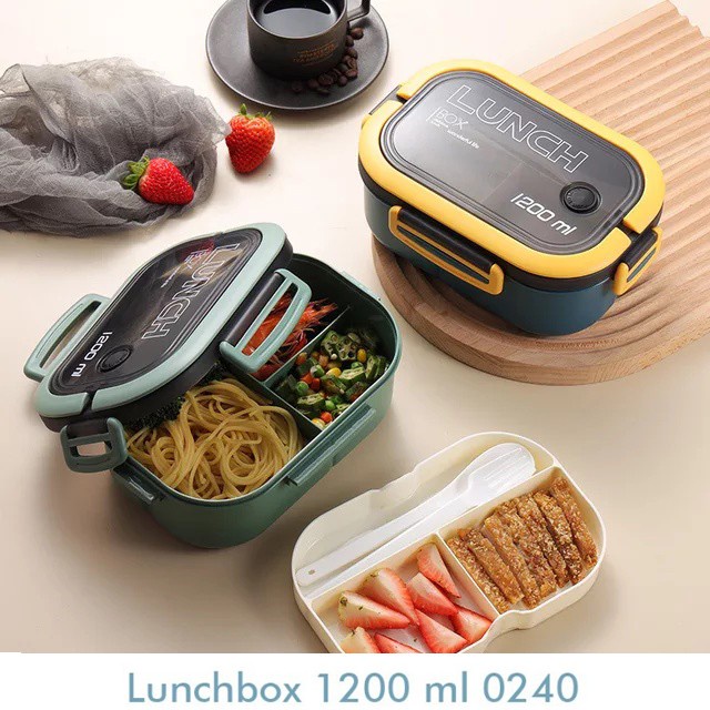 Trend-KOTAK NASI FREE SENDOK | BENTO LUNCH BOX SET