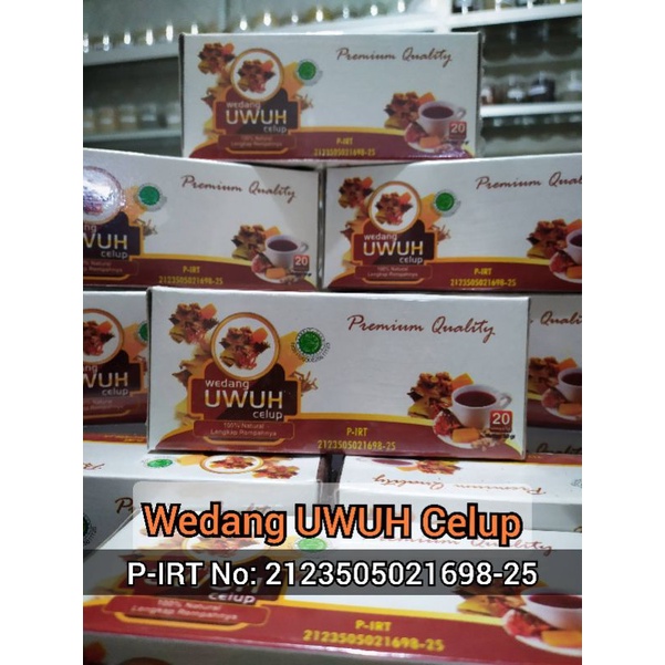 

Wedang Uwuh Celup isi 20 / Pack dari Racikan Rempah Pilihan
