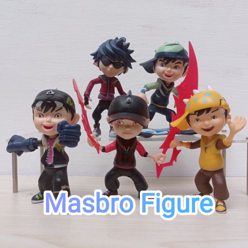 Action Figure BOBOIBOY Petir Set Isi 5 Pcs