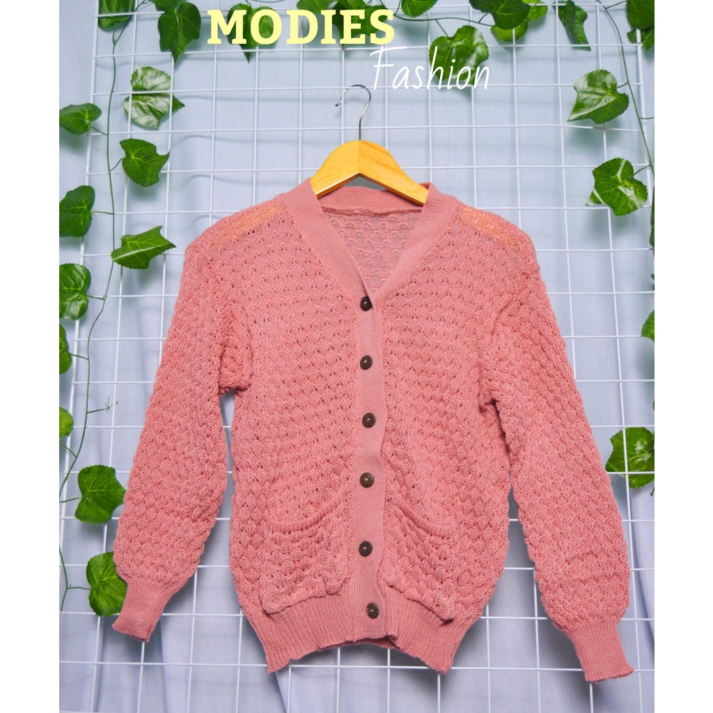 Cardigan Motif Nanas