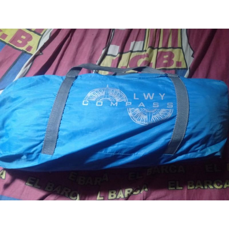 Tenda Compass Double Frame Alloy utk Kap 4/5 Org*Kondisi Second*
