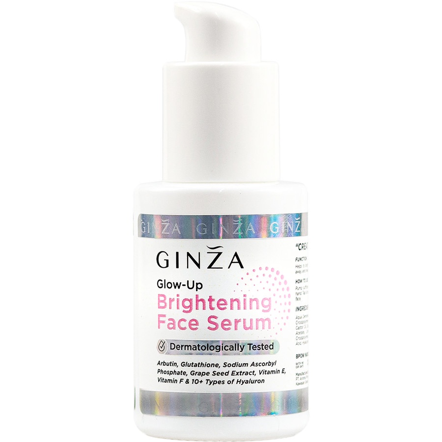 Ginza Glow Up Brightening Face Serum 30ml