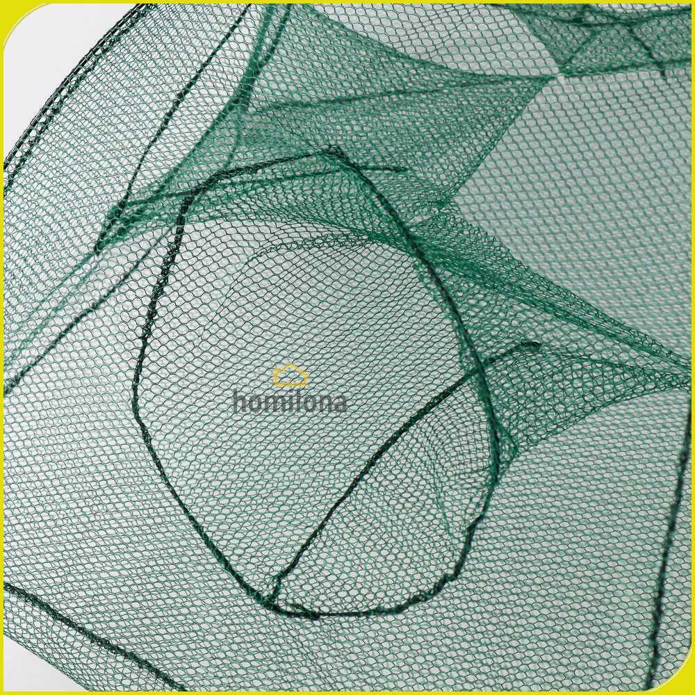 Jaring Pancing Ikan Hexagonal 6 Hole Fishing Net Trap Cage - H14572